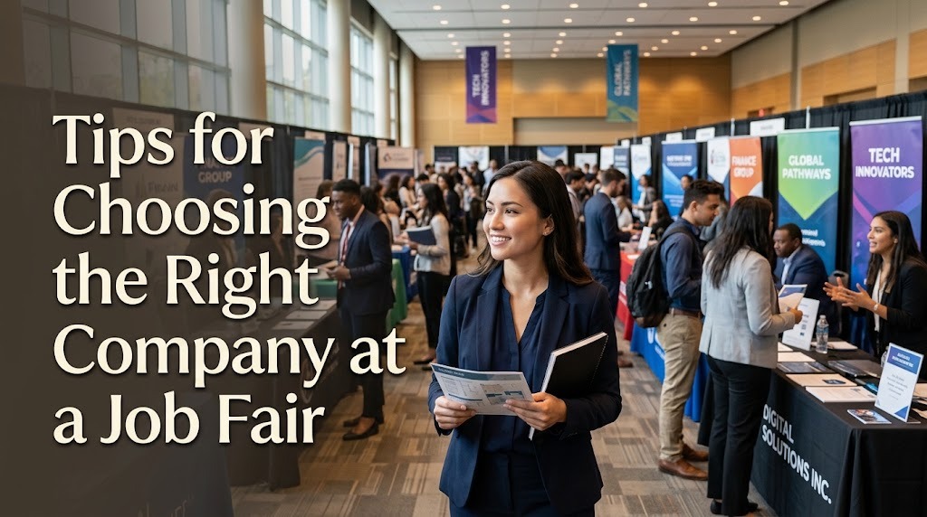 Tips for Choosing the Right Company at a Job Fair