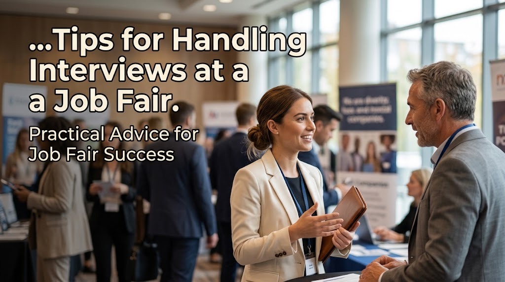 Tips for Handling Interviews at a Job Fair