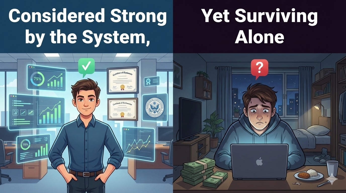 Considered Strong by the System, Yet Surviving Alone