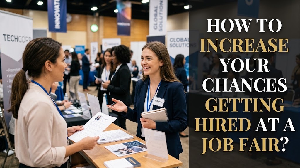 How to Increase Your Chances of Getting Hired at a Job Fair?
