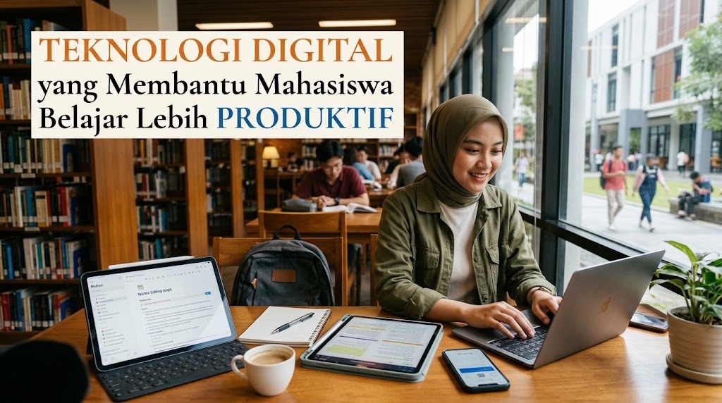 Teknologi Digital yang Membantu Mahasiswa Belajar Lebih Produktif