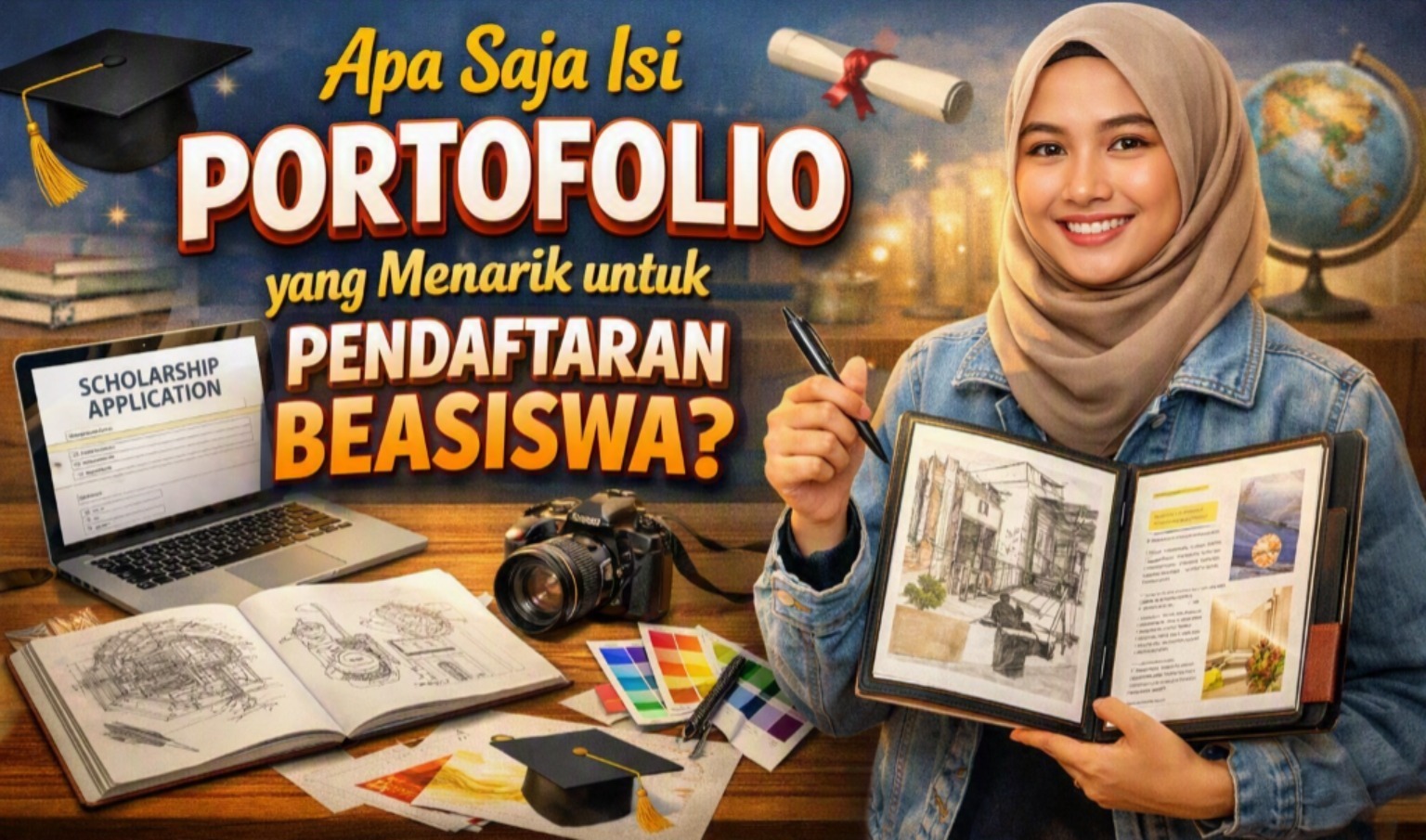 Apa Saja Isi Portofolio yang Menarik untuk Pendaftaran Beasiswa?