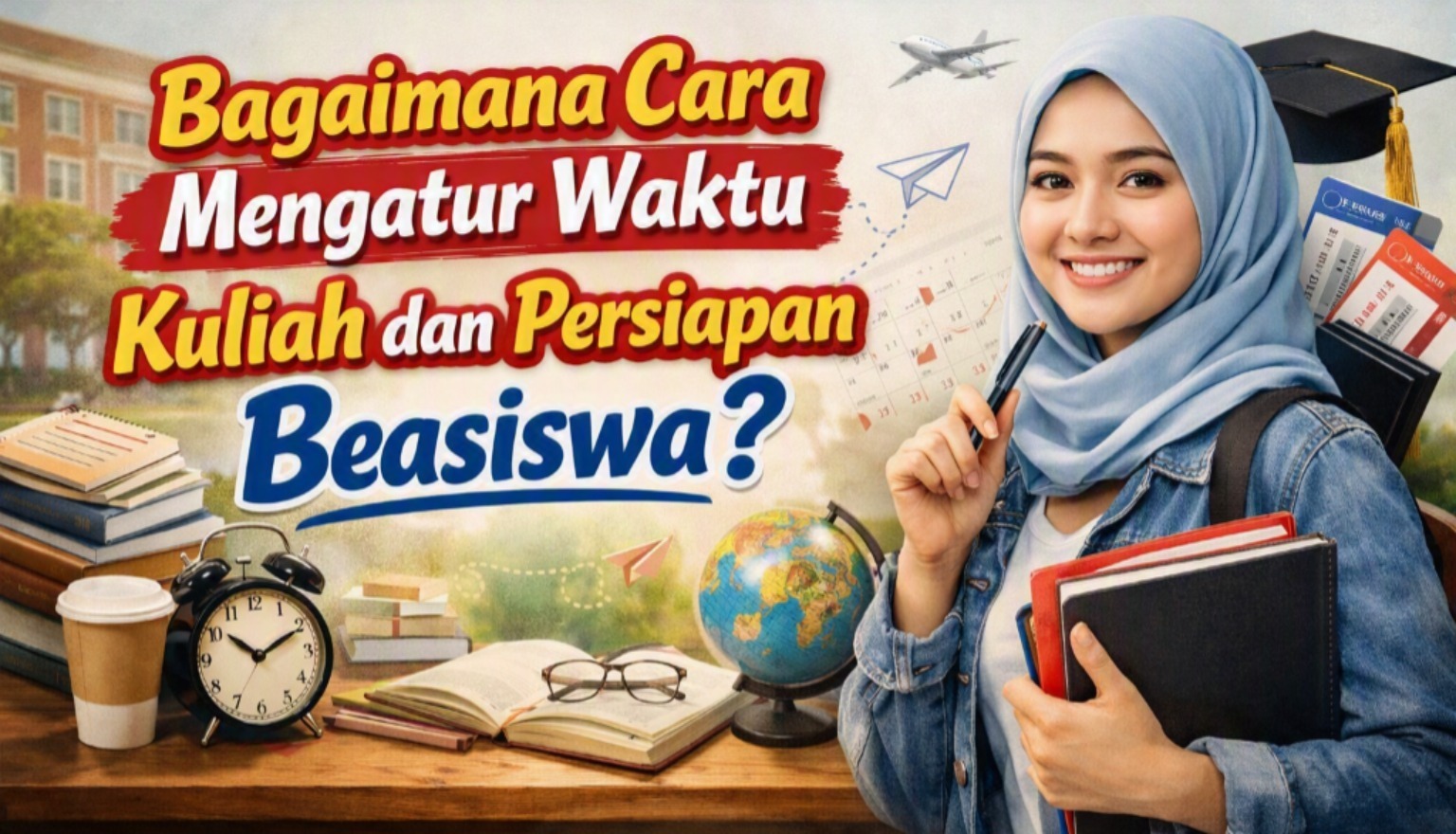 Bagaimana Cara Mengatur Waktu Kuliah dan Persiapan Beasiswa?