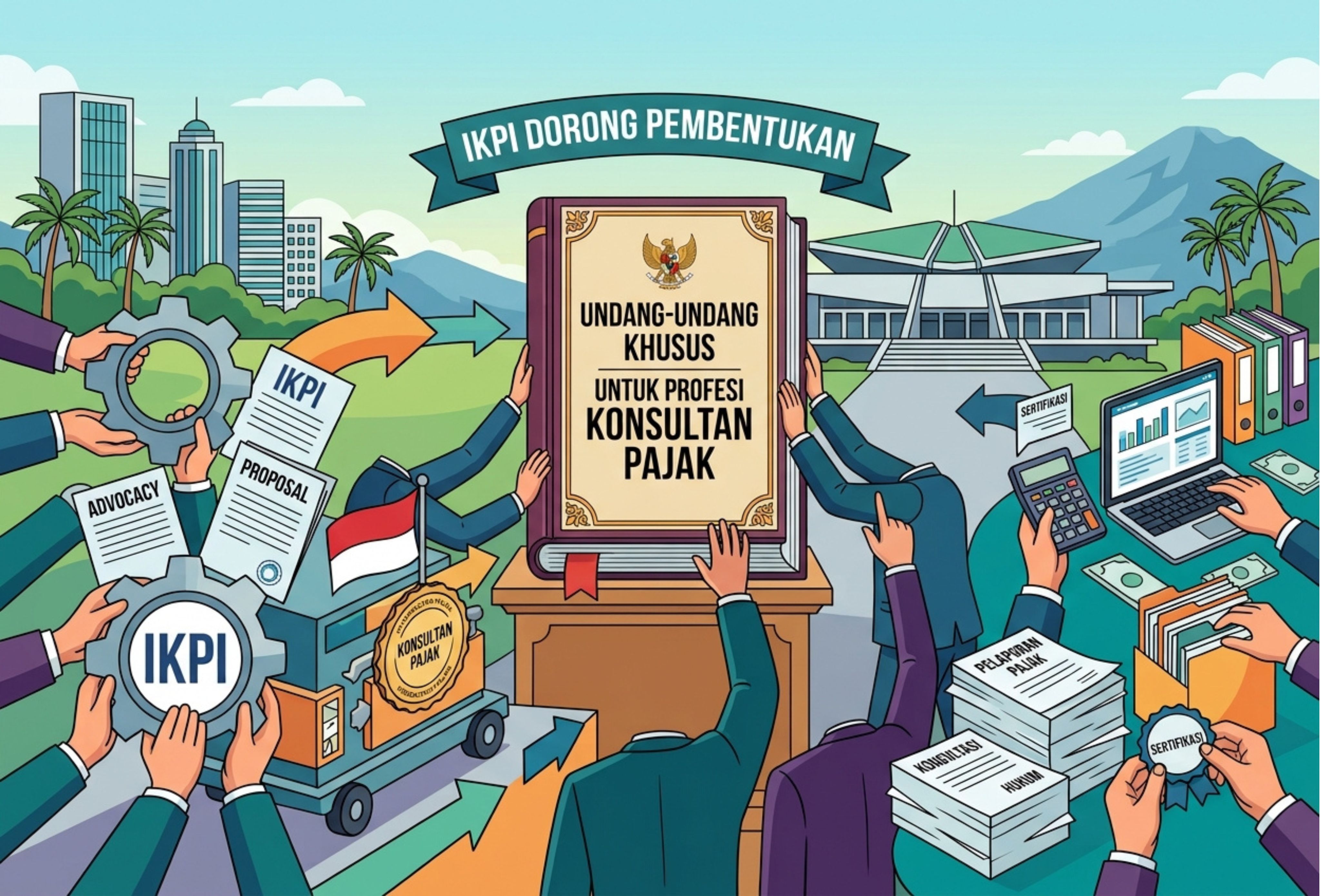 IKPI Dorong Pembentukan Undang-Undang Khusus untuk Profesi Konsultan Pajak
