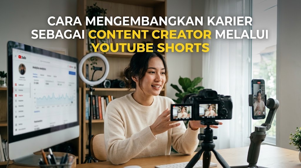 Cara Mengembangkan Karier sebagai Content Creator Melalui YouTube Shorts