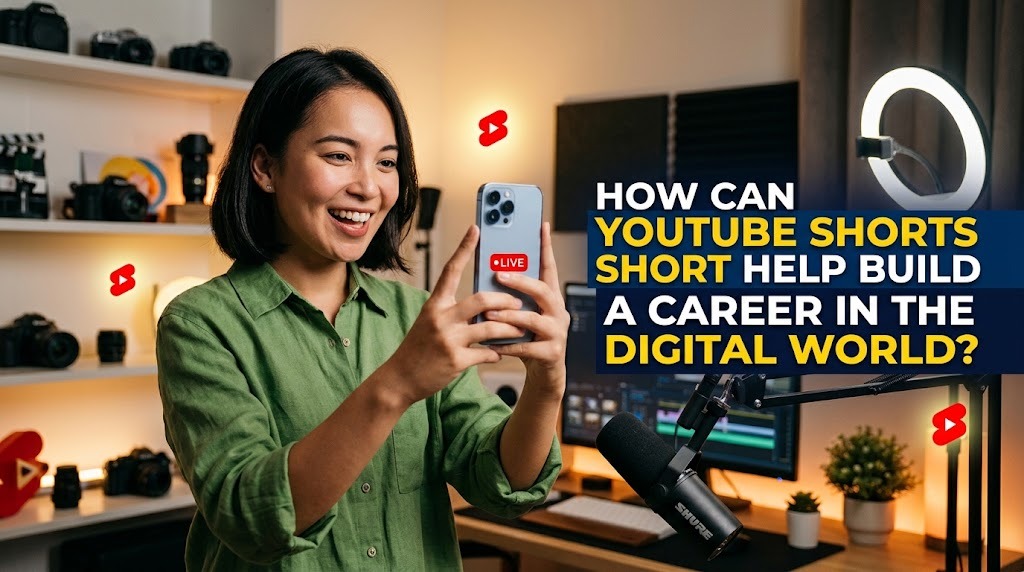 How Can YouTube Shorts Help Build A Career In The Digital World?