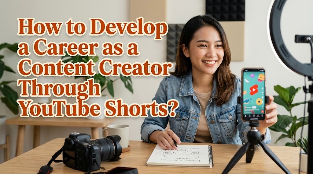 How To Develop A Career As A Content Creator Through YouTube Shorts?