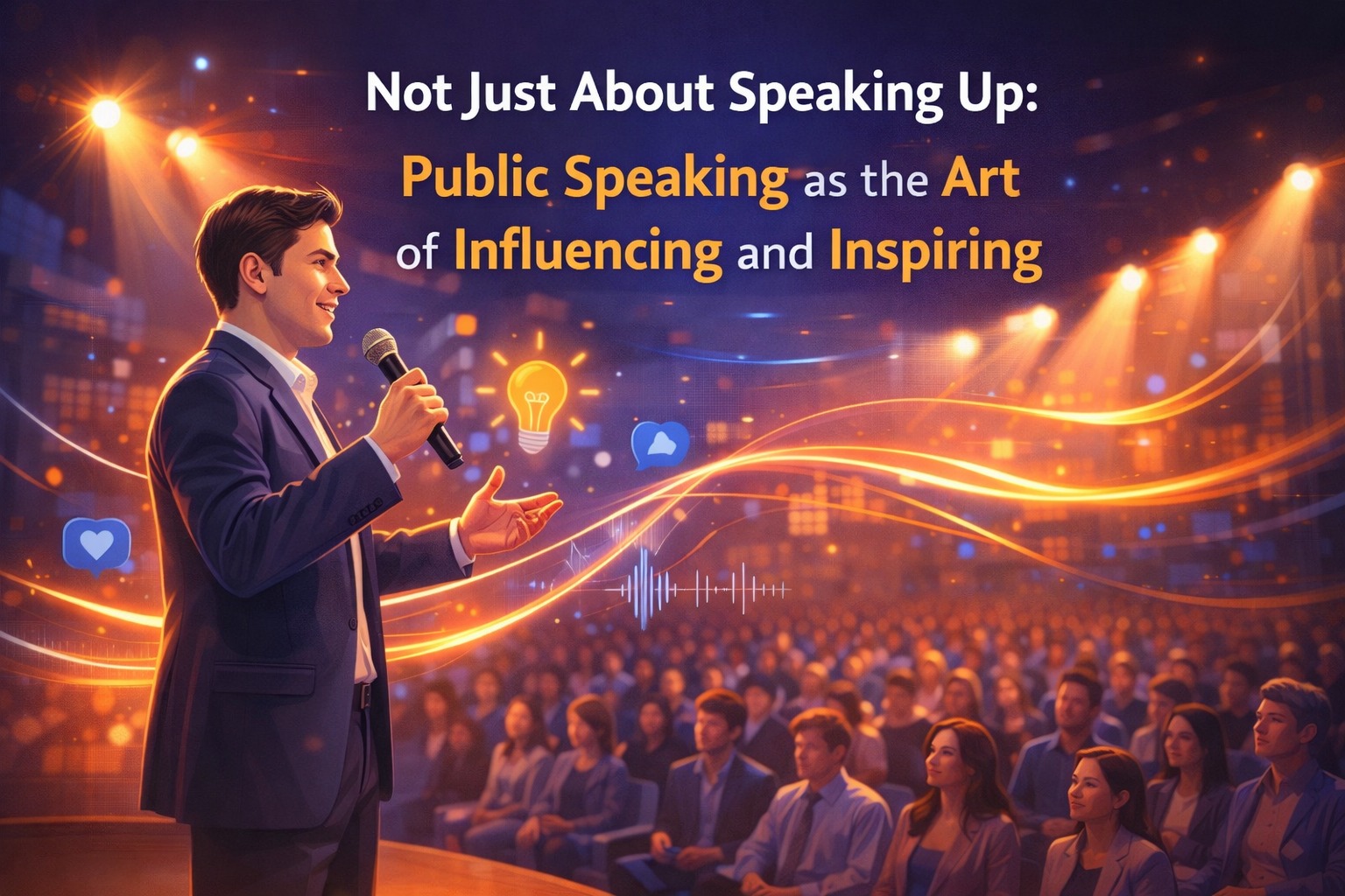 Not Just About Speaking Up: Public Speaking as the Art of Influencing and Inspiring