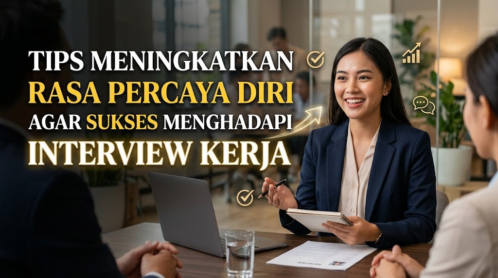 Tips Meningkatkan Rasa Percaya Diri agar Sukses Menghadapi Interview Kerja