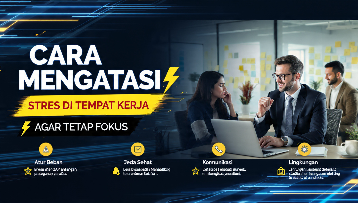 Cara Mengatasi Stres Di Tempat Kerja Agar Tetap Fokus