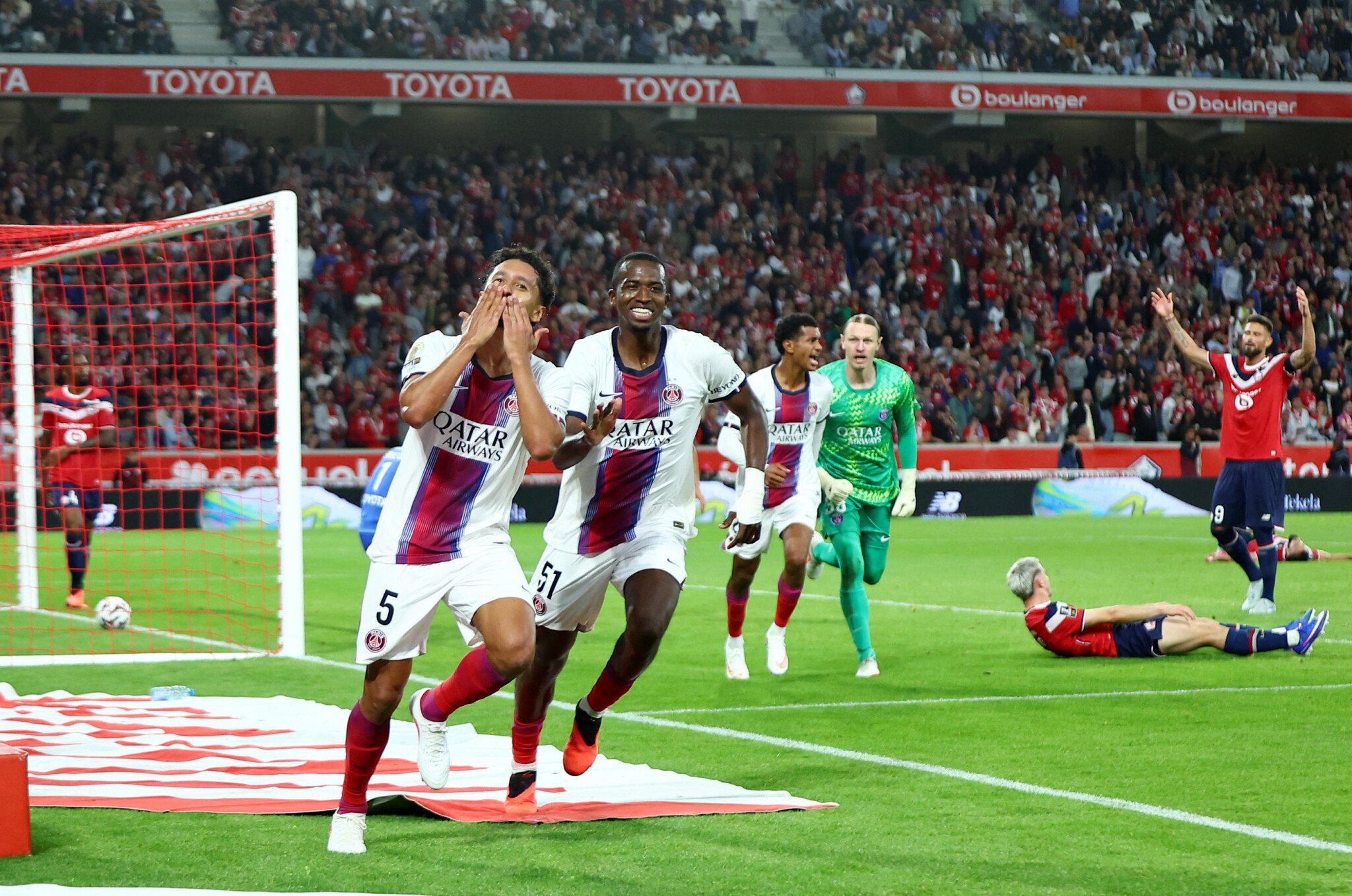 LOSC Lille Ditahan Imbang PSG 2-2, Les Parisiens Selamat di Injury Time