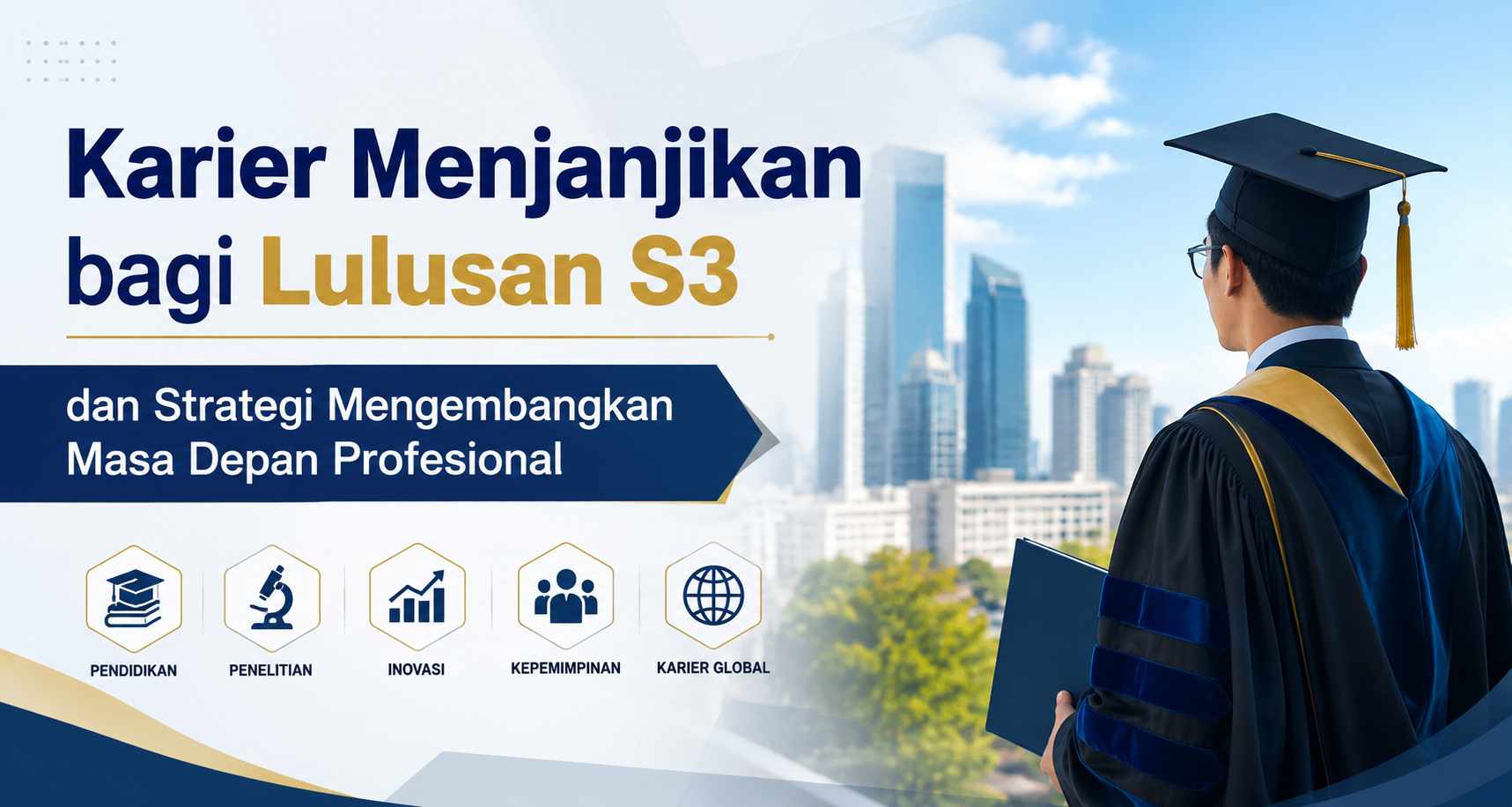 Karier Menjanjikan bagi Lulusan S3 dan Strategi Mengembangkan Masa Depan Profesional