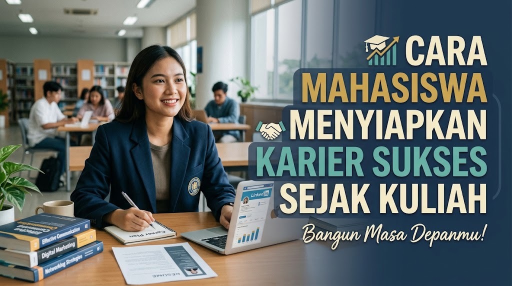 Cara Mahasiswa Menyiapkan Karier Sukses Sejak Kuliah