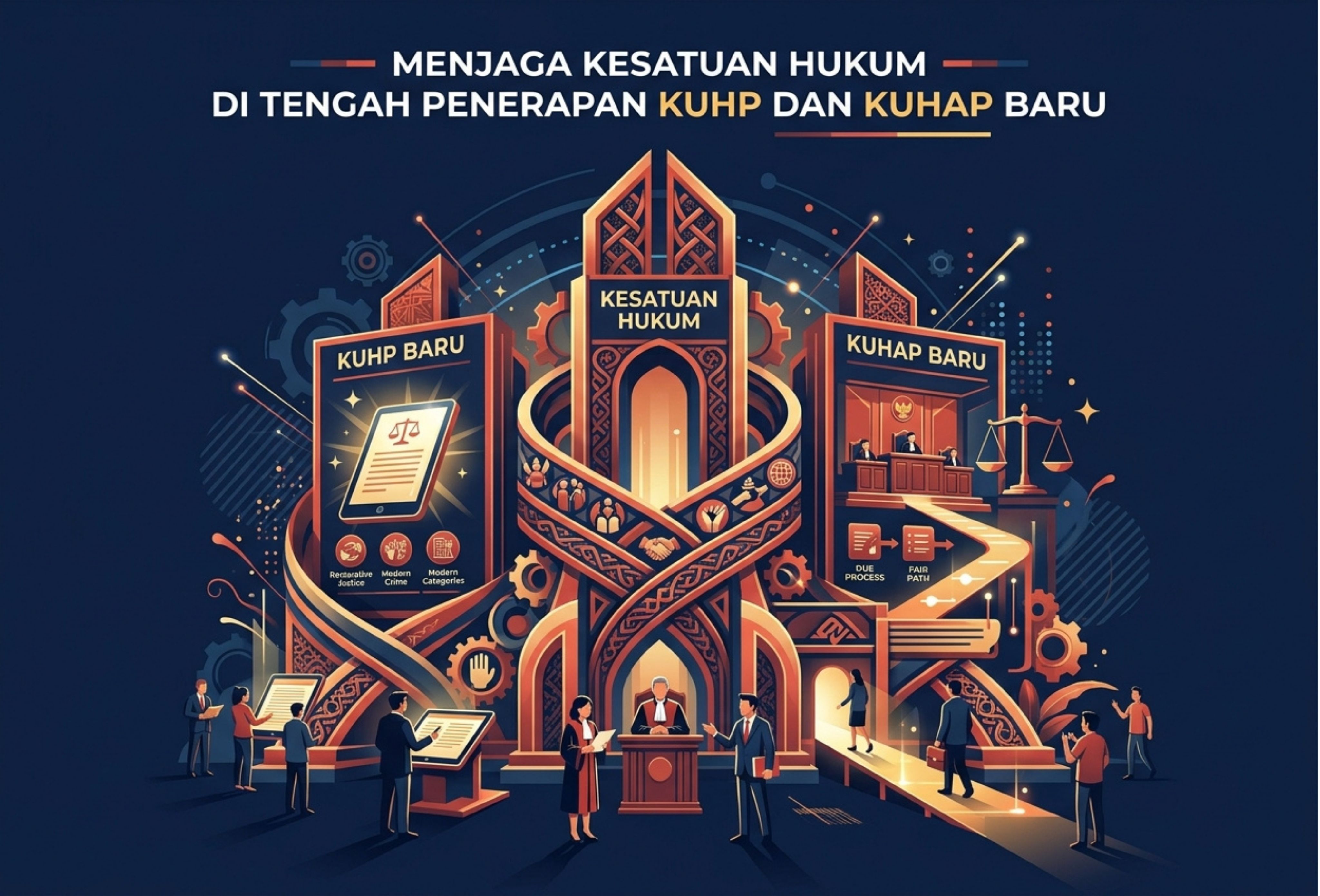 Menjaga Kesatuan Hukum di Tengah Penerapan KUHP dan KUHAP Baru