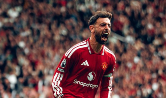 Manchester United vs Ipswich Town Berakhir 5-2, Bruno Fernandes Cetak Hat-trick