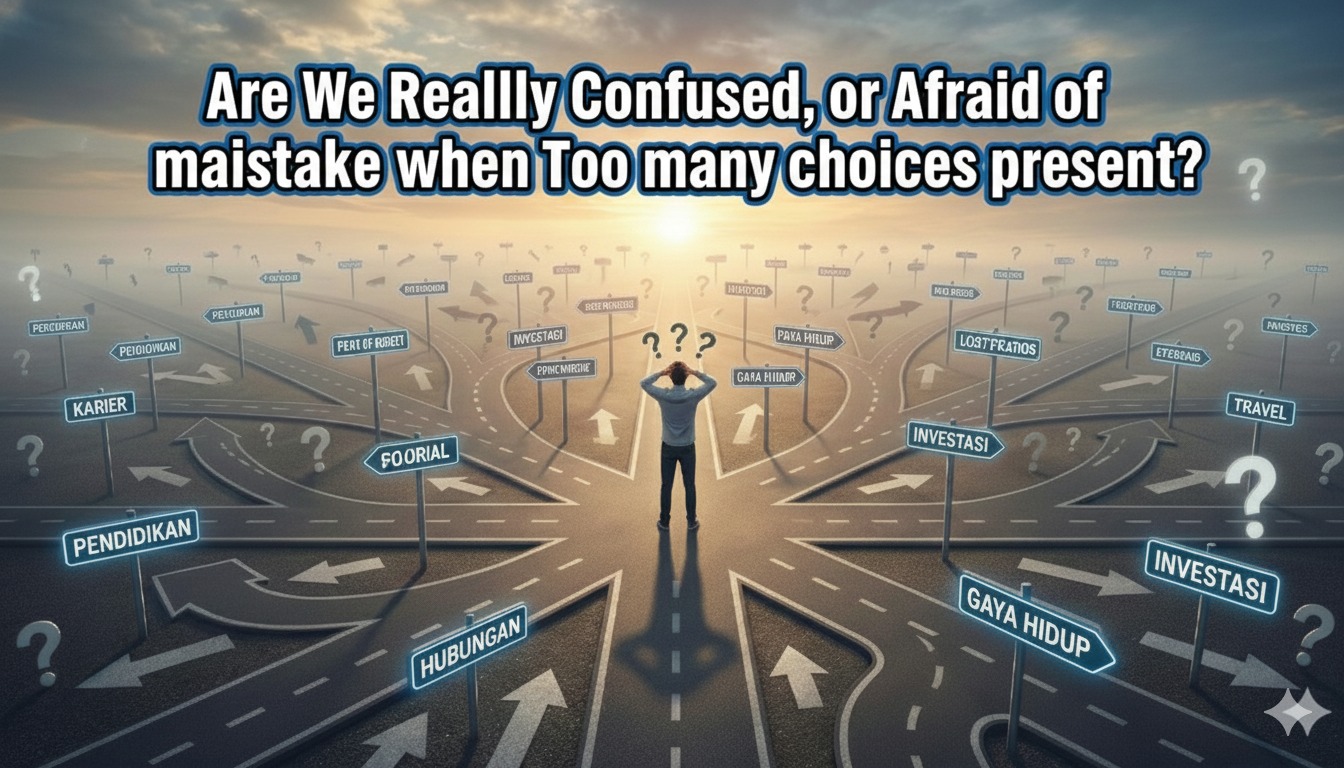 Are We Really Confused, or Afraid of Making a Mistake When Too Many Choices Present?