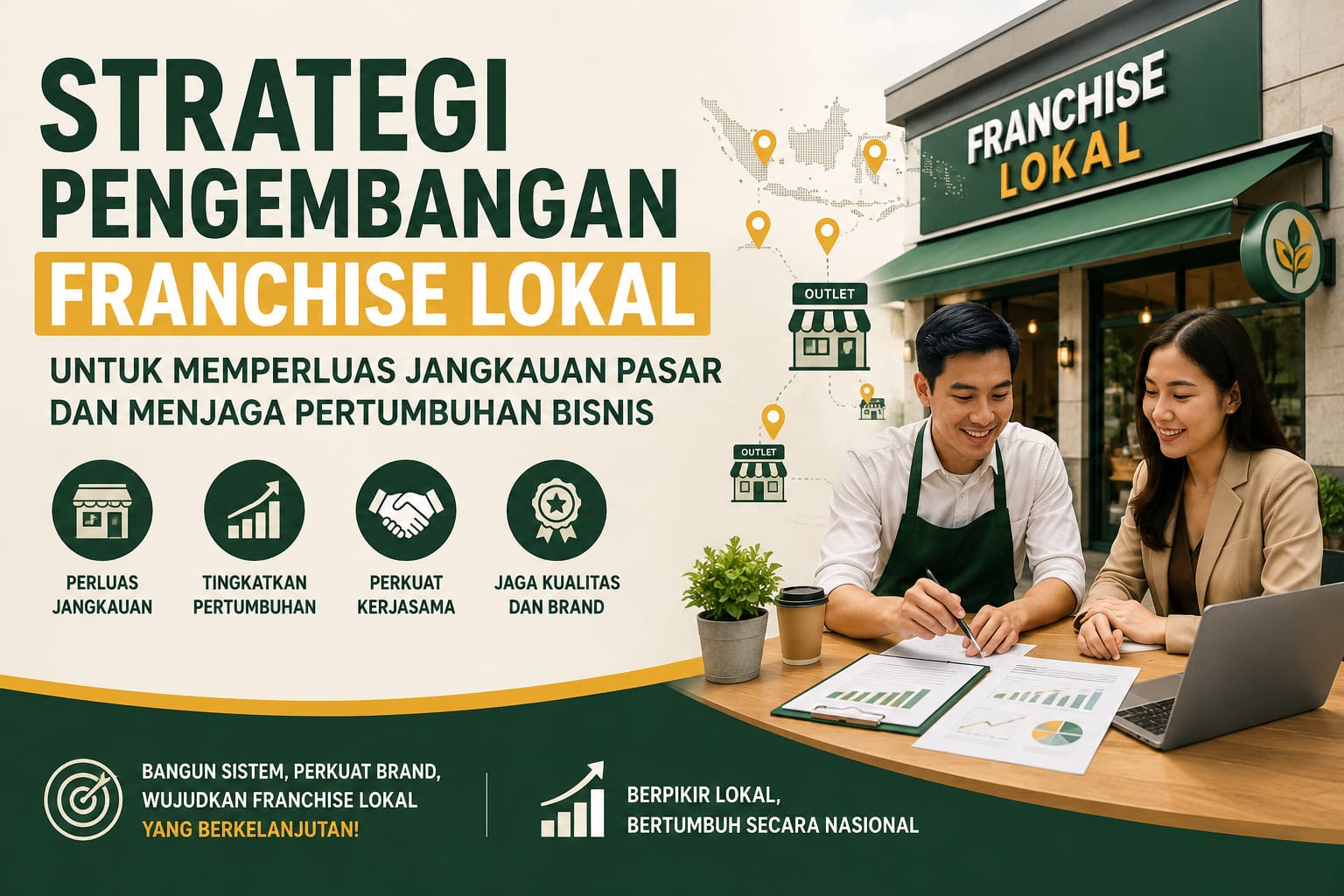 Strategi Pengembangan Franchise Lokal Untuk Memperluas Jangkauan Pasar Dan Menjaga Pertumbuhan Bisnis