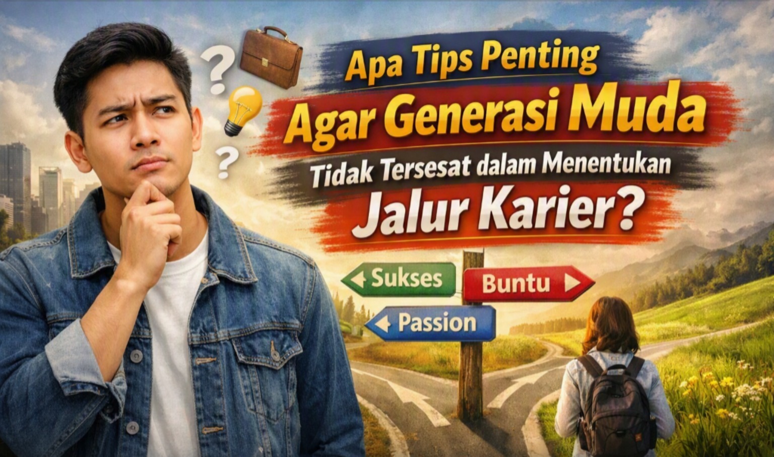 Apa Tips Penting Agar Generasi Muda Tidak Tersesat dalam Menentukan Jalur Karier?