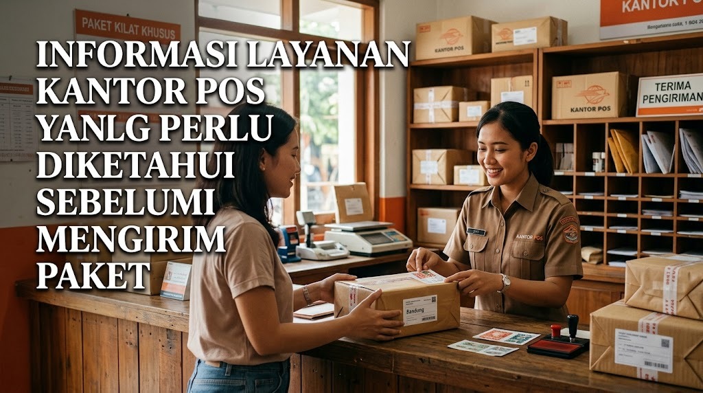 Informasi Layanan Kantor Pos Yang Perlu Diketahui Sebelum Mengirim Paket