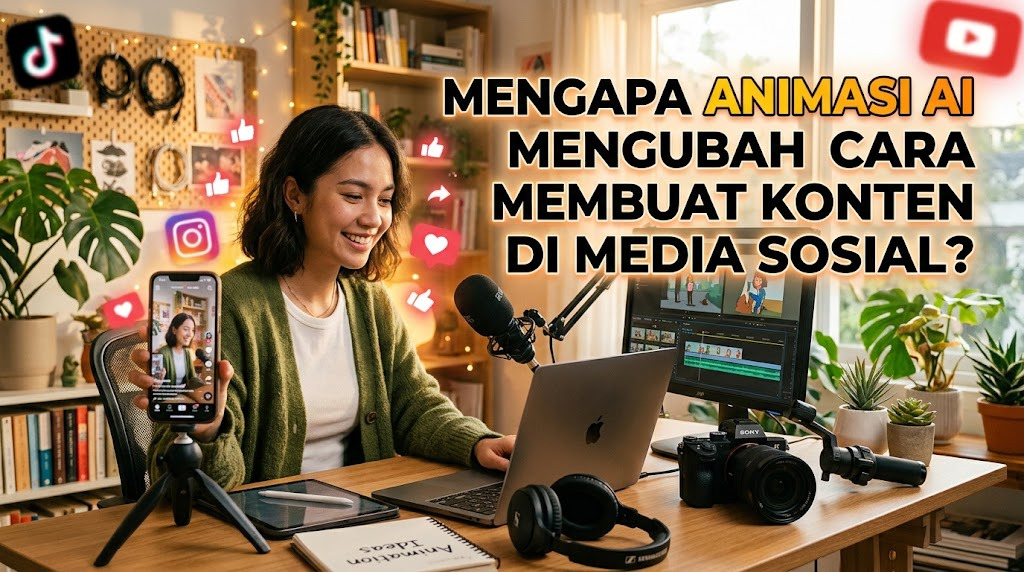 Mengapa Animasi AI Mengubah Cara Membuat Konten di Media Sosial?