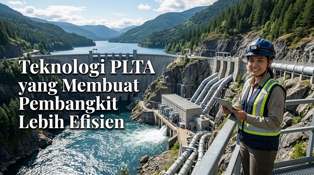 Teknologi PLTA yang Membuat Pembangkit Lebih Efisien