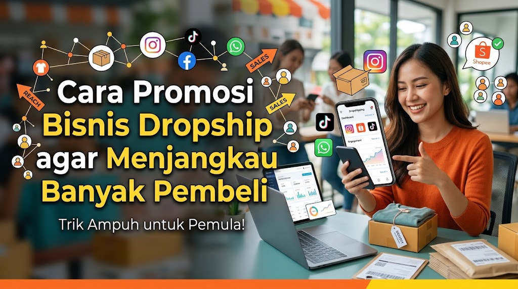 Cara Promosi Bisnis Dropship agar Menjangkau Banyak Pembeli