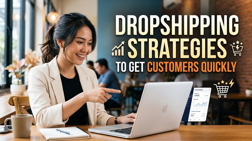Dropshipping Strategies to Get Customers Quickly