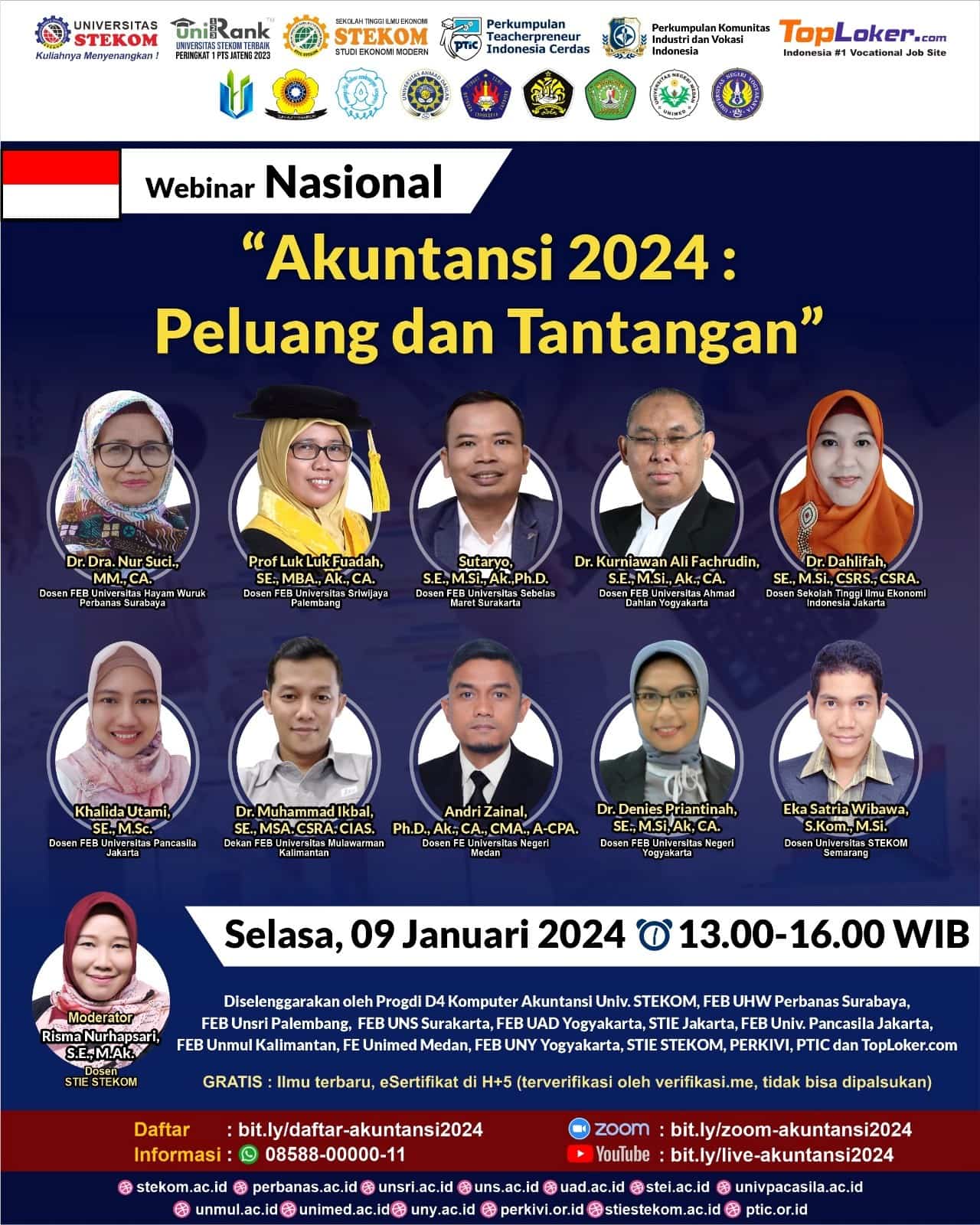 WEBINAR NASIONAL Akuntansi 2024 Peluang dan Tantangan