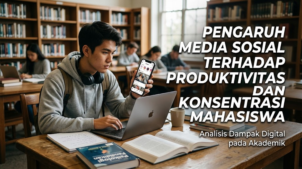 Pengaruh Media Sosial terhadap Produktivitas dan Konsentrasi Mahasiswa