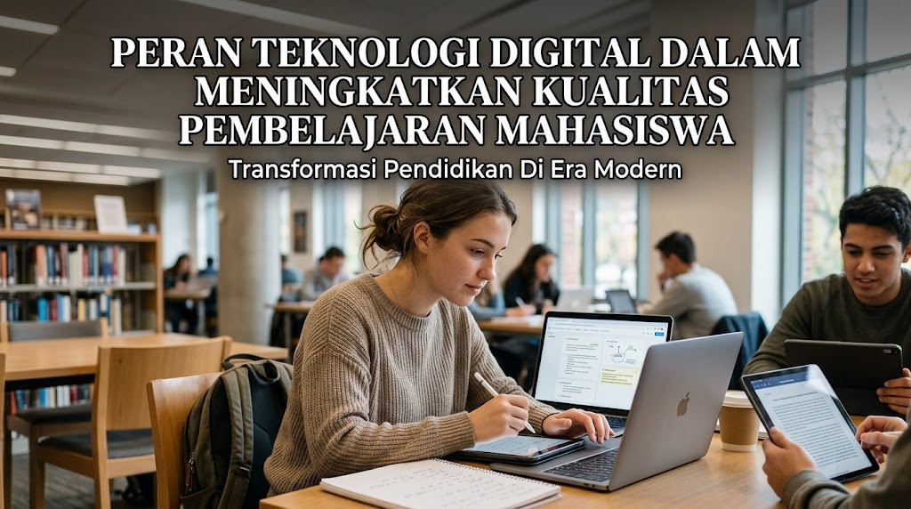 Peran Teknologi Digital untuk Meningkatkan Kualitas Pembelajaran Mahasiswa
