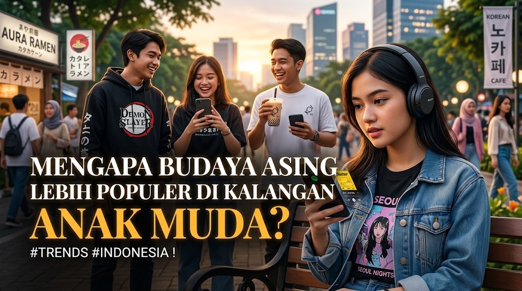 Mengapa Budaya Asing Lebih Populer di Kalangan Anak Muda?