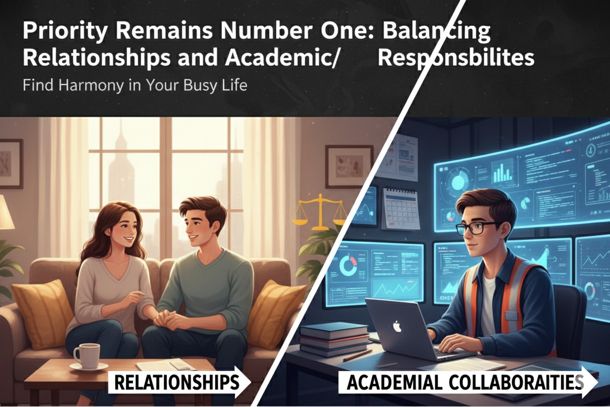 Priority Remains Number One: Balancing Relationships and Academic/Professional Responsibilities