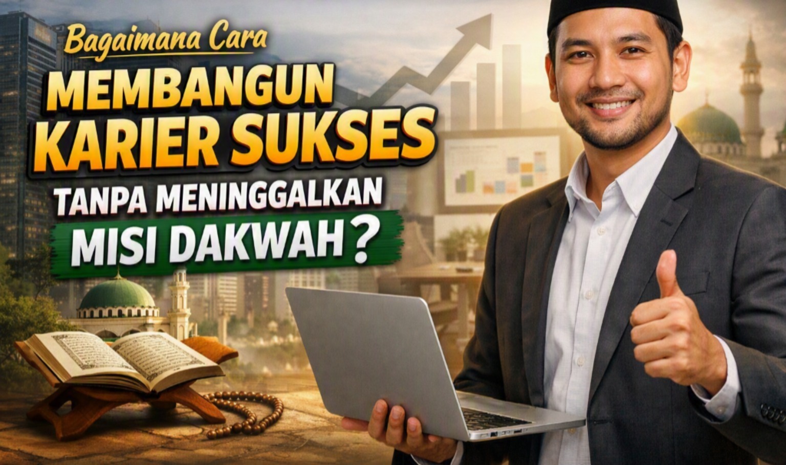 Bagaimana Cara Membangun Karier Sukses Tanpa Meninggalkan Misi Dakwah?