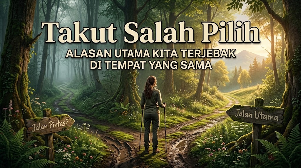 Takut Salah Pilih Alasan Utama Kita Terjebak di Tempat yang Sama