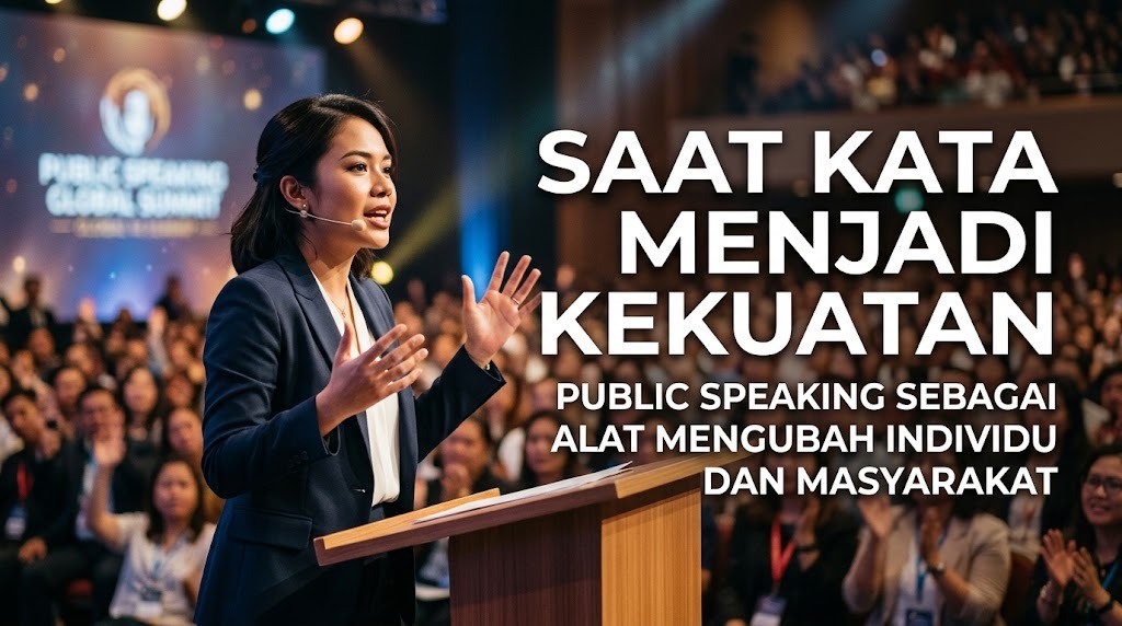 Saat Kata Menjadi Kekuatan Public Speaking Sebagai Alat Mengubah Individu Dan Masyarakat