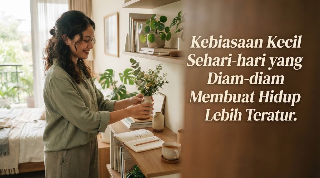Kebiasaan Kecil Sehari-hari yang Diam-diam Membuat Hidup Lebih Teratur