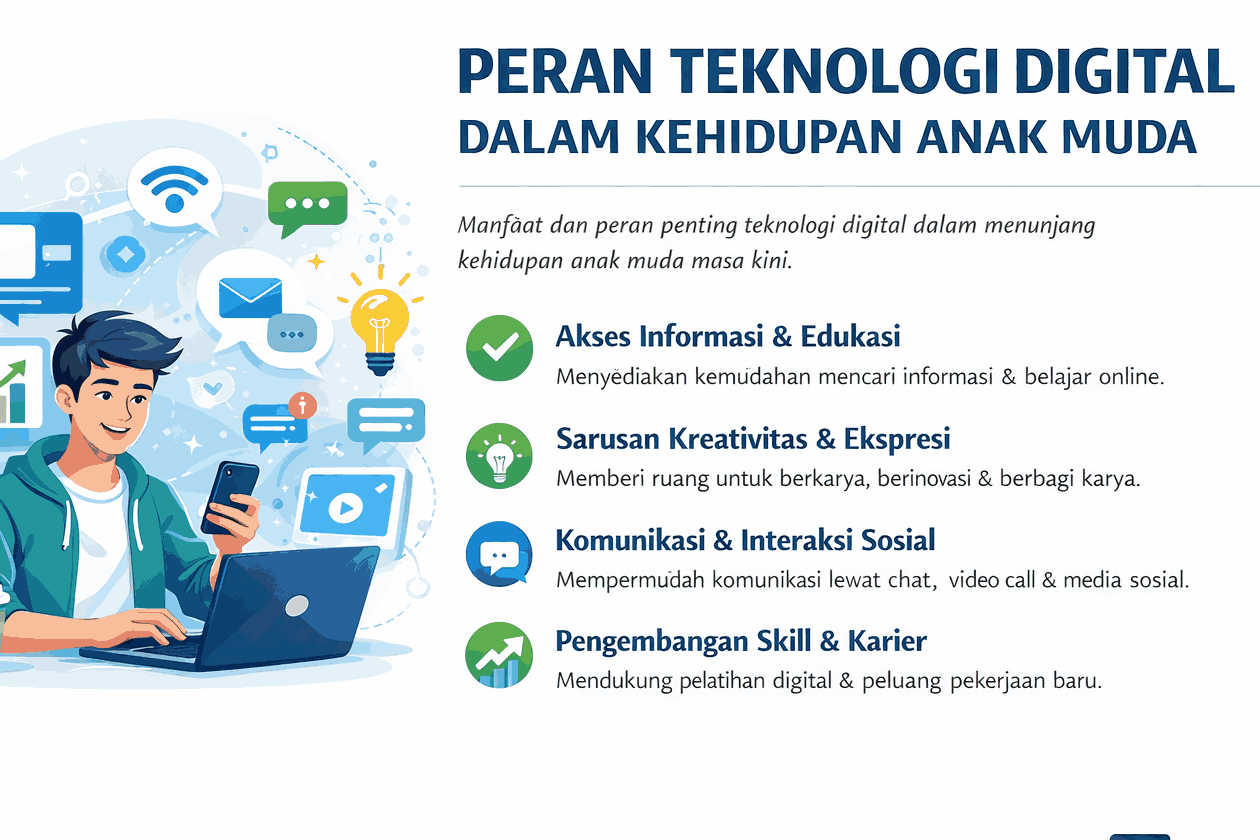 Peran Teknologi Digital Dalam Kehidupan Anak Muda
