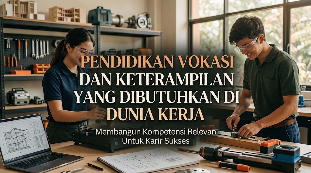 Pendidikan Vokasi Dan Keterampilan Yang Dibutuhkan Di Dunia Kerja