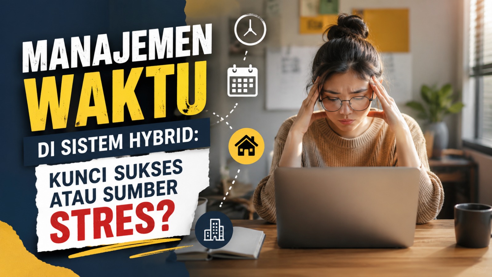 Manajemen Waktu di Sistem Hybrid Kunci Sukses atau Sumber Stres?
