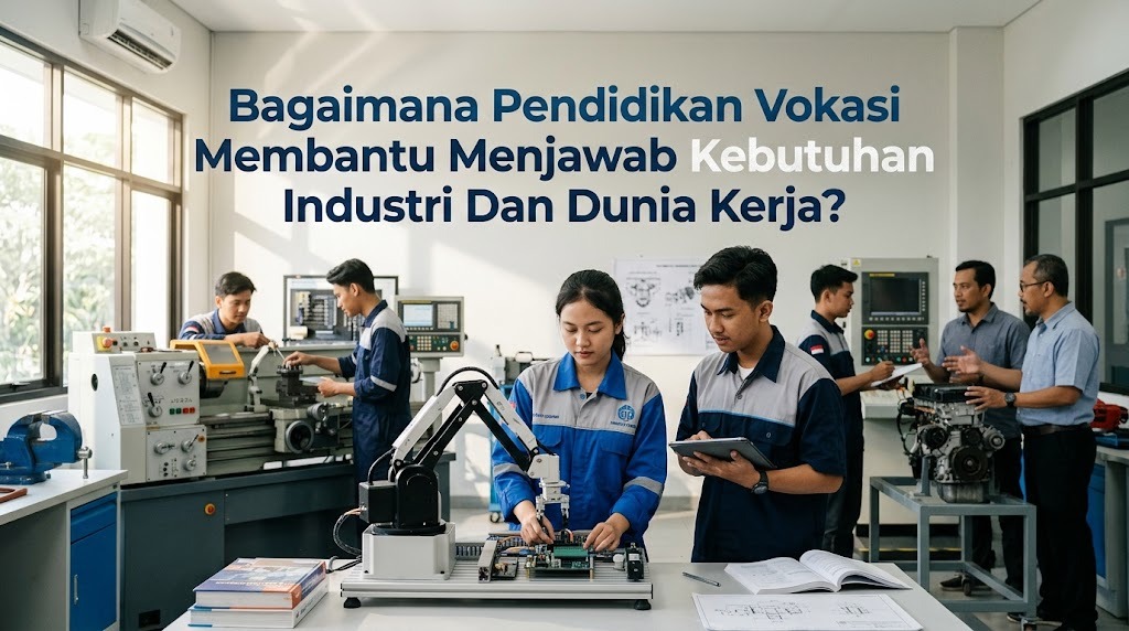 Bagaimana Pendidikan Vokasi Membantu Menjawab Kebutuhan Industri Dan Dunia Kerja?