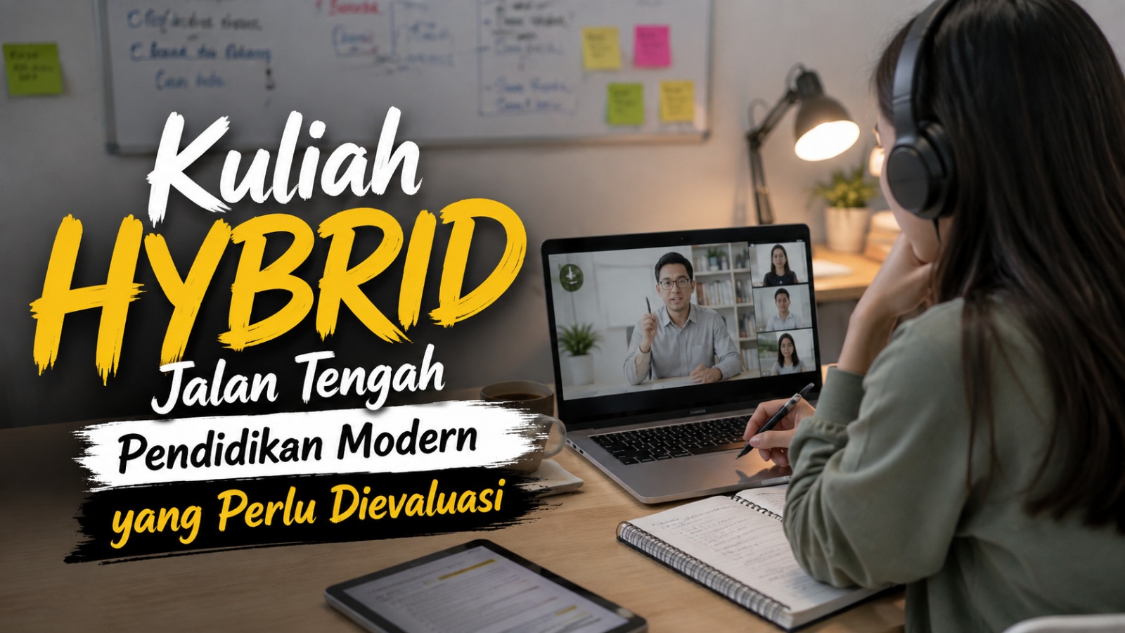 Kuliah Hybrid Jalan Tengah Pendidikan Modern yang Perlu Dievaluasi
