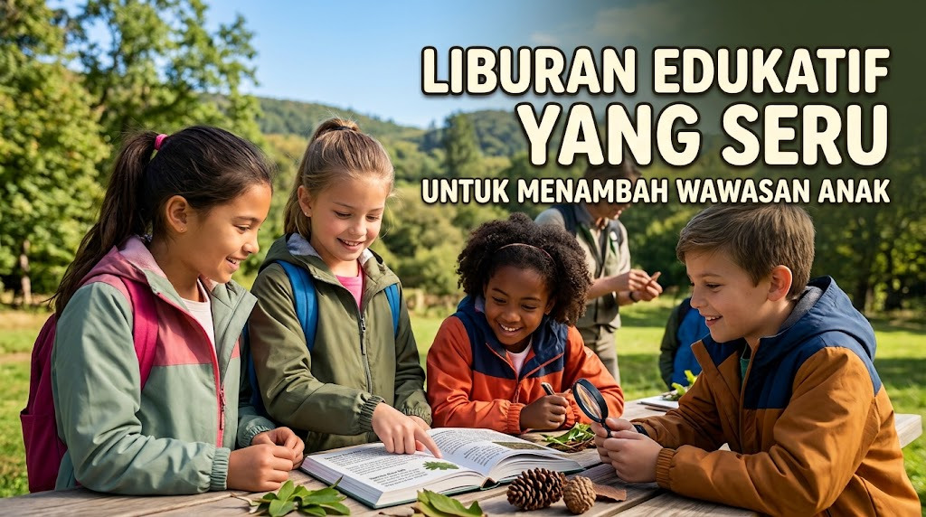 Liburan Edukatif yang Seru untuk Menambah Wawasan Anak