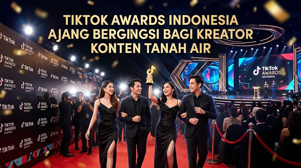 TikTok Awards Indonesia Ajang Bergengsi bagi Kreator Konten Tanah Air