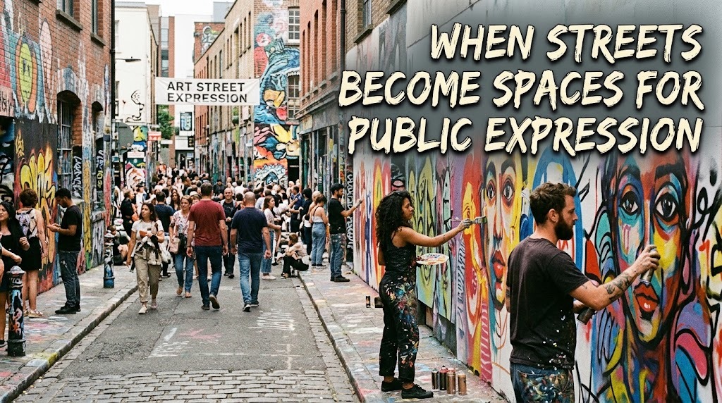 When Streets Become Spaces for Public Expression