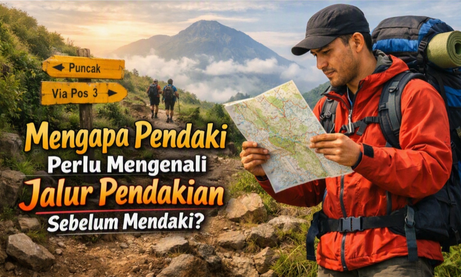 Mengapa Pendaki Perlu Mengenali Jalur Pendakian Sebelum Mendaki?