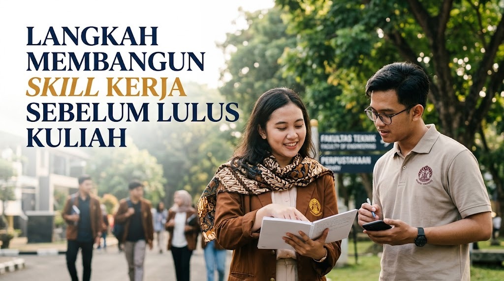 Langkah Membangun Skill Kerja Sebelum Lulus Kuliah