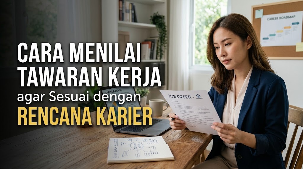 Cara Menilai Tawaran Kerja agar Sesuai dengan Rencana Karier
