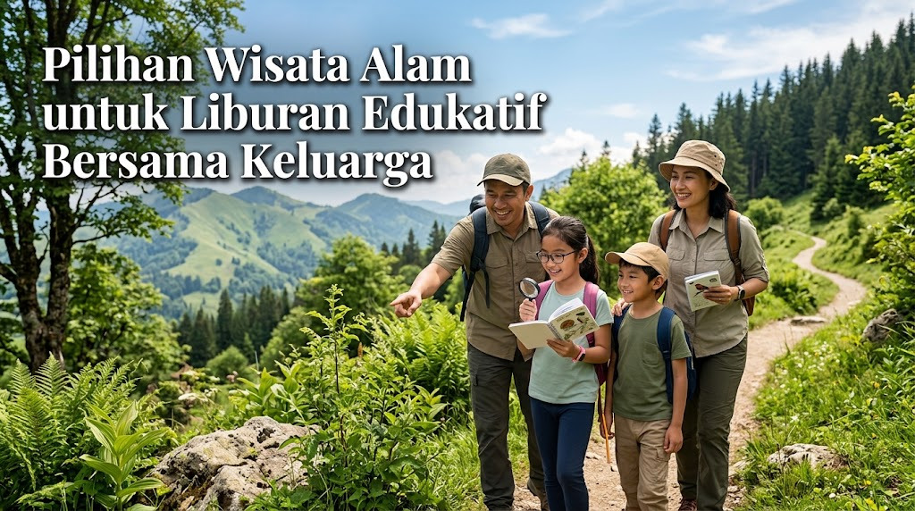 Pilihan Wisata Alam untuk Liburan Edukatif Bersama Keluarga