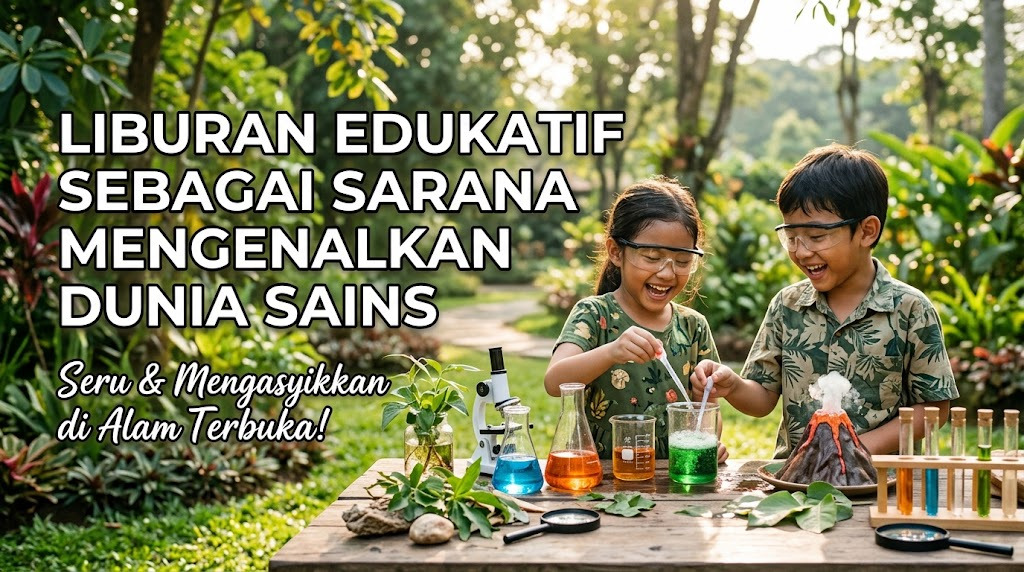 Liburan Edukatif sebagai Sarana Mengenalkan Dunia Sains