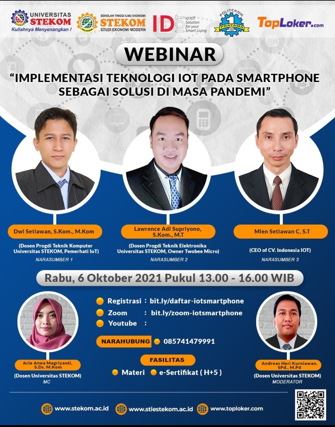 IMPLEMENTASI TEKNOLOGI IOT PADA SMARTPHONE SEBAGAI SOLUSI DI MASA PANDEMI